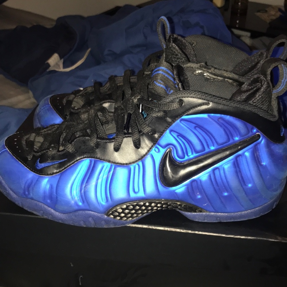 Royal X blue foamposites